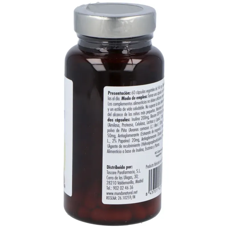 Gastroenzym 60 cápsulas | Farmacia Barata