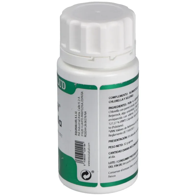 Equisalud Holofit Chlorella 50 cápsulas | Farmacia Barata Equisalud Holofit Chlorella 50 cápsulas | Farmacia Barata