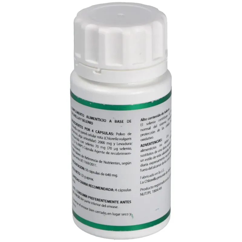 Equisalud Holofit Chlorella 50 cápsulas | Farmacia Barata Equisalud Holofit Chlorella 50 cápsulas | Farmacia Barata
