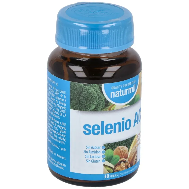 Naturmil Selenio ACE 30 Perlas | Farmacia Barata Naturmil Selenio ACE 30 Perlas | Farmacia Barata