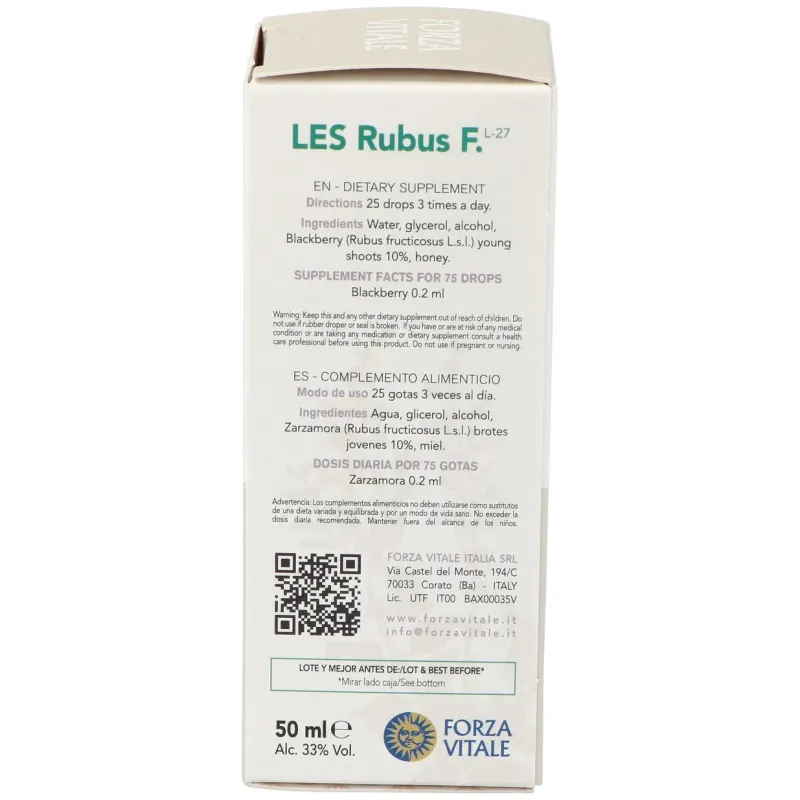 Forza Vitale Zarza 50 ml | Farmacia Barata Forza Vitale Zarza 50 ml | Farmacia Barata