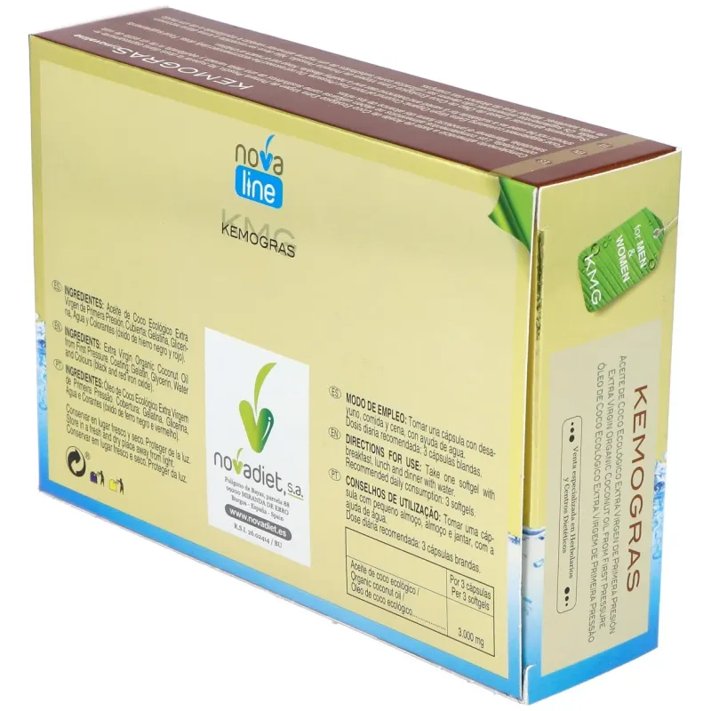 Novadiet Kemogras, 60 Cápsulas Blandas | Farmacia Barata Novadiet Kemogras, 60 Cápsulas Blandas | Farmacia Barata
