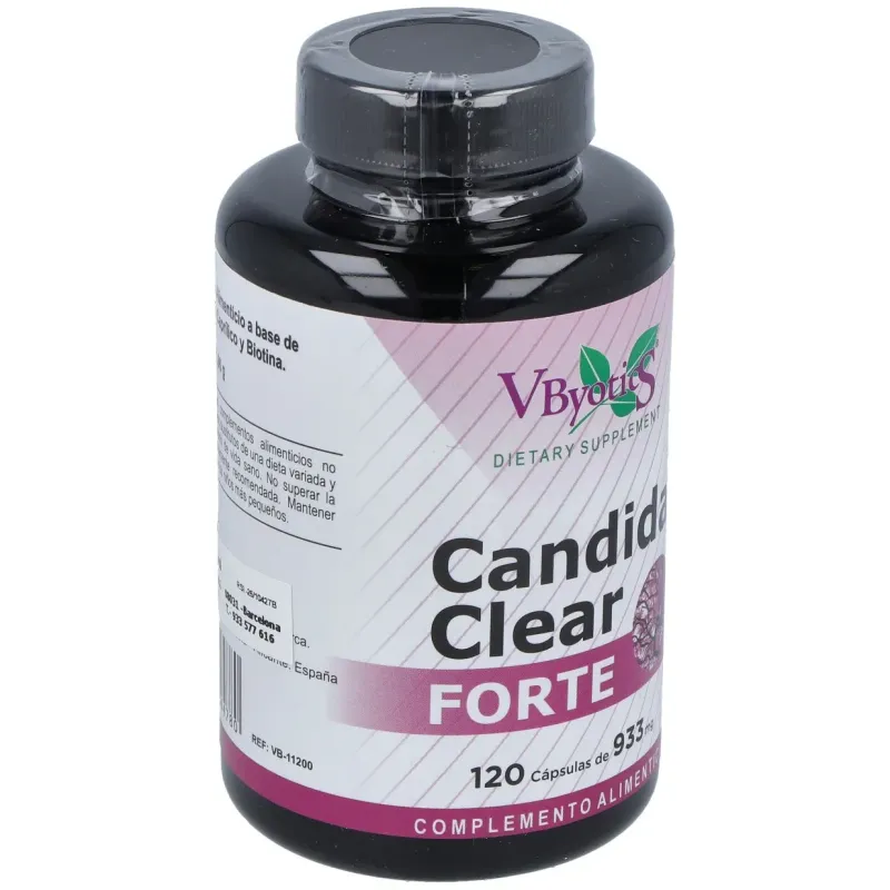 Vbyotics Candida Clear Forte 120 cápsulas | Farmacia Barata Vbyotics Candida Clear Forte 120 cápsulas | Farmacia Barata