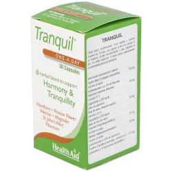 Health Aid Tranquil 30 cápsulas | Farmacia Barata Health Aid Tranquil 30 cápsulas | Farmacia Barata
