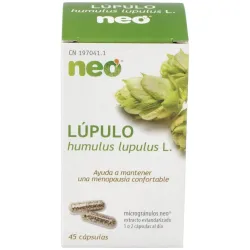 Neo Lupulo Microgranulos, 45 Cápsulas.