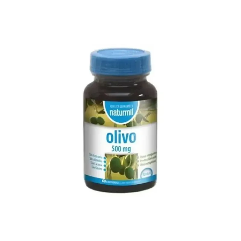 Olivo 500 mg 60 compr Naturmil | Farmacia Barata Olivo 500 mg 60 compr Naturmil | Farmacia Barata