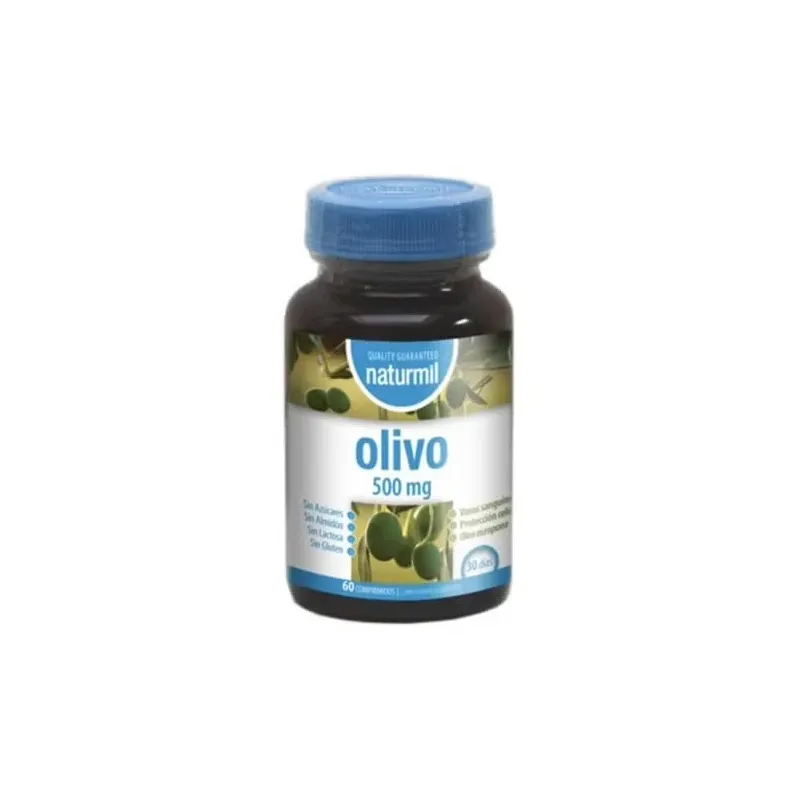 Olivo 500 mg 60 compr Naturmil | Farmacia Barata Olivo 500 mg 60 compr Naturmil | Farmacia Barata