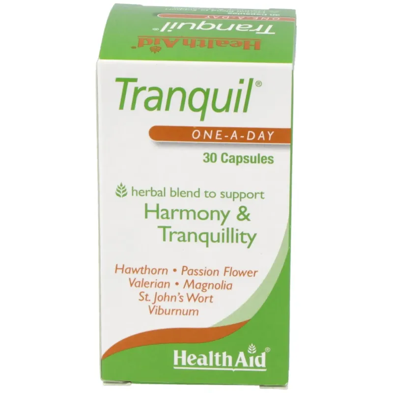 Health Aid Tranquil 30 cápsulas | Farmacia Barata Health Aid Tranquil 30 cápsulas | Farmacia Barata