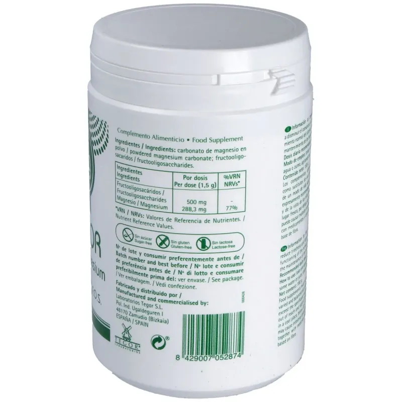 Tegor Magnesio, 180 gramos | Farmacia Barata Tegor Magnesio, 180 gramos | Farmacia Barata