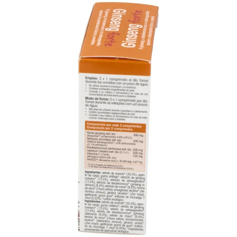 Physalis Ginseng Forte 30 comprimidos | Farmacia Barata Physalis Ginseng Forte 30 comprimidos | Farmacia Barata