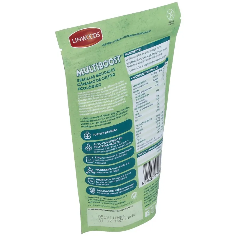 Linwoods Cáñamo 200g Bio | Farmacia Barata Linwoods Cáñamo 200g Bio | Farmacia Barata