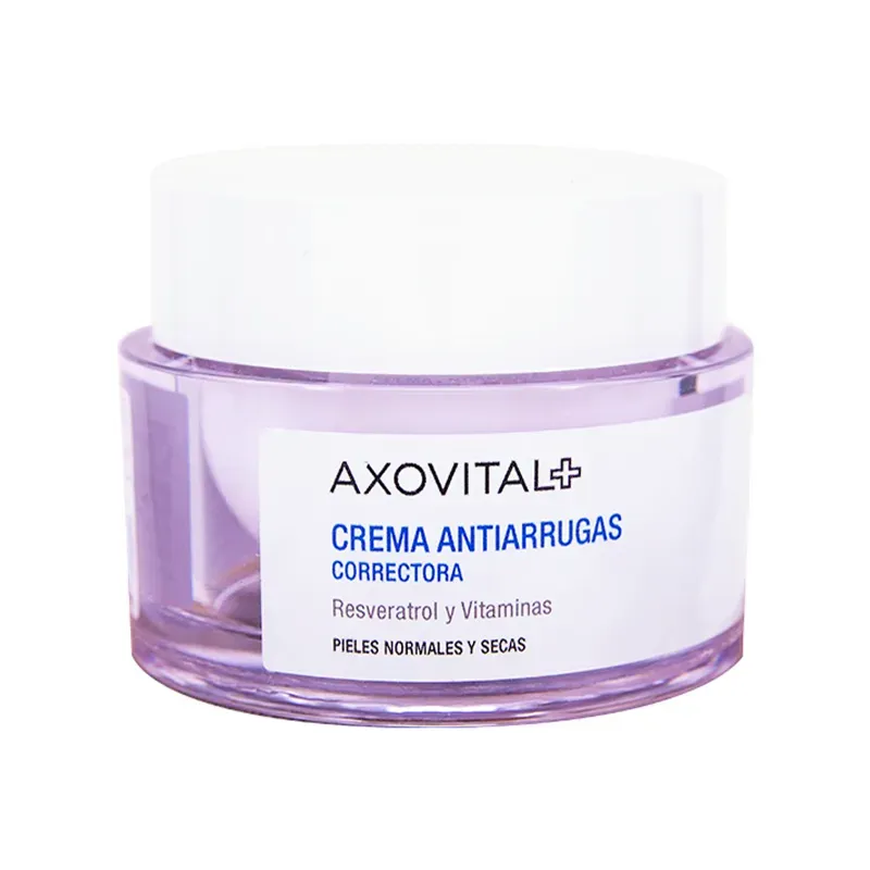 Axovital Crema Antiarrugas Correctora 50 ml | Farmacia Barata