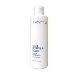 Axovital Leche Desmaquillante Al Agua Rostro y Ojos, 200 ml