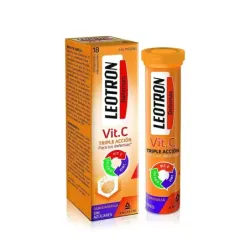 Leotron Vitamina C, 18 comprimidos efervescentes