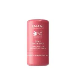 Babe 3 en 1 Color 1 Stick SPF50, 4 g