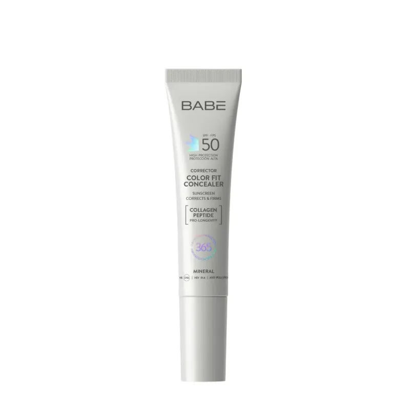 Babé Color Fit Concealer SPF50 Corrector Mineral 12 ml | Farmacia Barata Babé Color Fit Concealer SPF50 Corrector Mineral 12 ml | Farmacia Barata