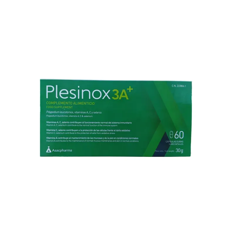 Asacpharma Plesinox 3A+ | Farmacia Barata