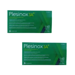 Asacpharma Plesinox 3A+ Duplo, 2x60 comprimidos