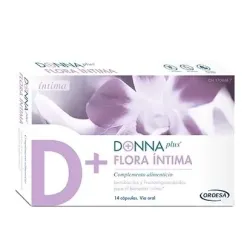 DonnaPlus+ Flora Íntima, 14 cápsulas