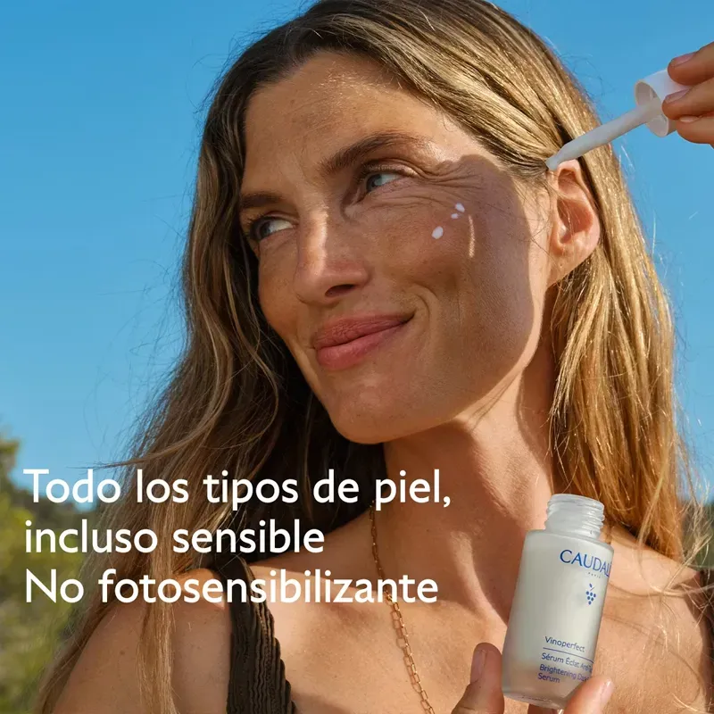 Caudalie vinoperfect serum antimanchas cofre + Regalo Vinosun SPF50+