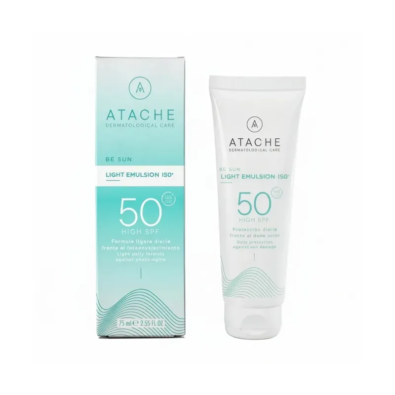 Atache Be Sun Light Emulsión SPF50+ Facial 75 ml | Farmacia Barata Atache Be Sun Light Emulsión SPF50+ Facial 75 ml | Farmacia Barata