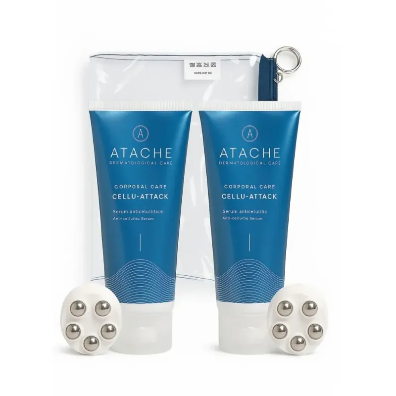Atache Pack Cellu Attack Anticelulítico DUPLO 2x200 ml | Farmacia Barata Atache Pack Cellu Attack Anticelulítico DUPLO 2x200 ml | Farmacia Barata