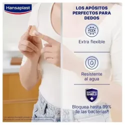 Hansaplast elastic fingertip apósito yema de dedos 10uds | Farmacia Barata Hansaplast elastic fingertip apósito yema de dedos 10uds | Farmacia Barata