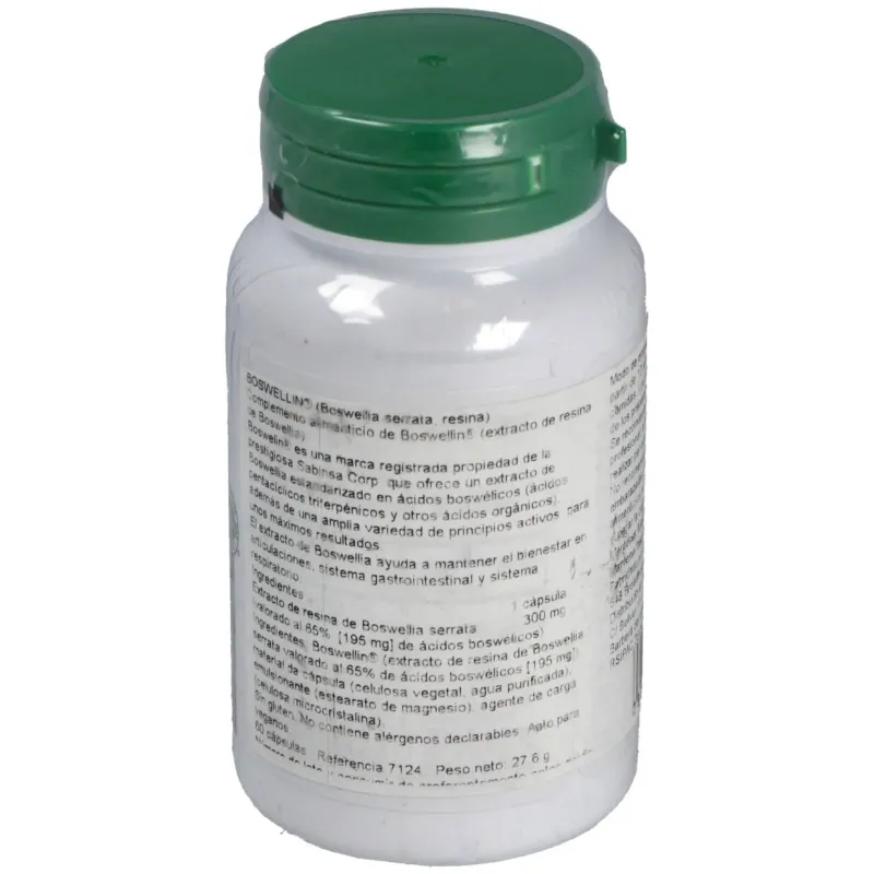 Boswellin 300mg. 60cap. herbal actives | Farmacia Barata