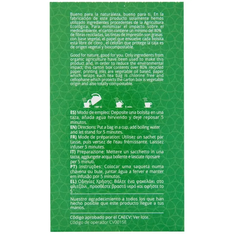 Menta poleo infusion 20bolsitas. bio | Farmacia Barata