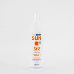 Pediatopic Sun Loción spray SPF50, 200ml.
