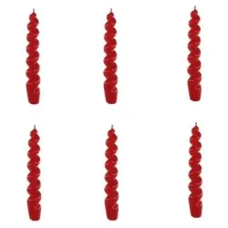 Cerabella vela bujia espiral 143 n18 roja 2_3x21cm 6uds