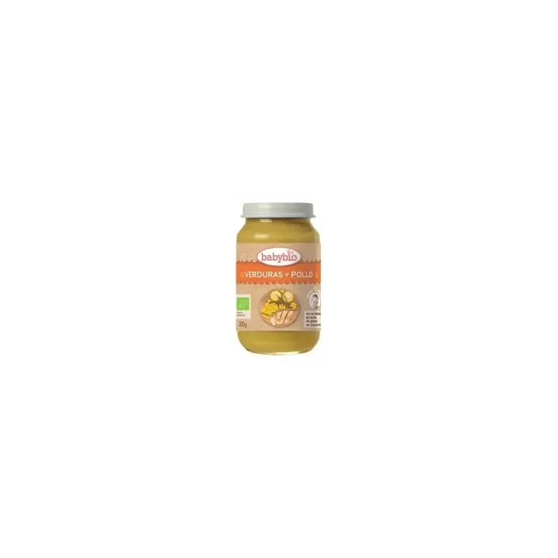 Babybio tarrito ecológico de verduras y pollo 200g | Farmacia Barata Babybio tarrito ecológico de verduras y pollo 200g | Farmacia Barata