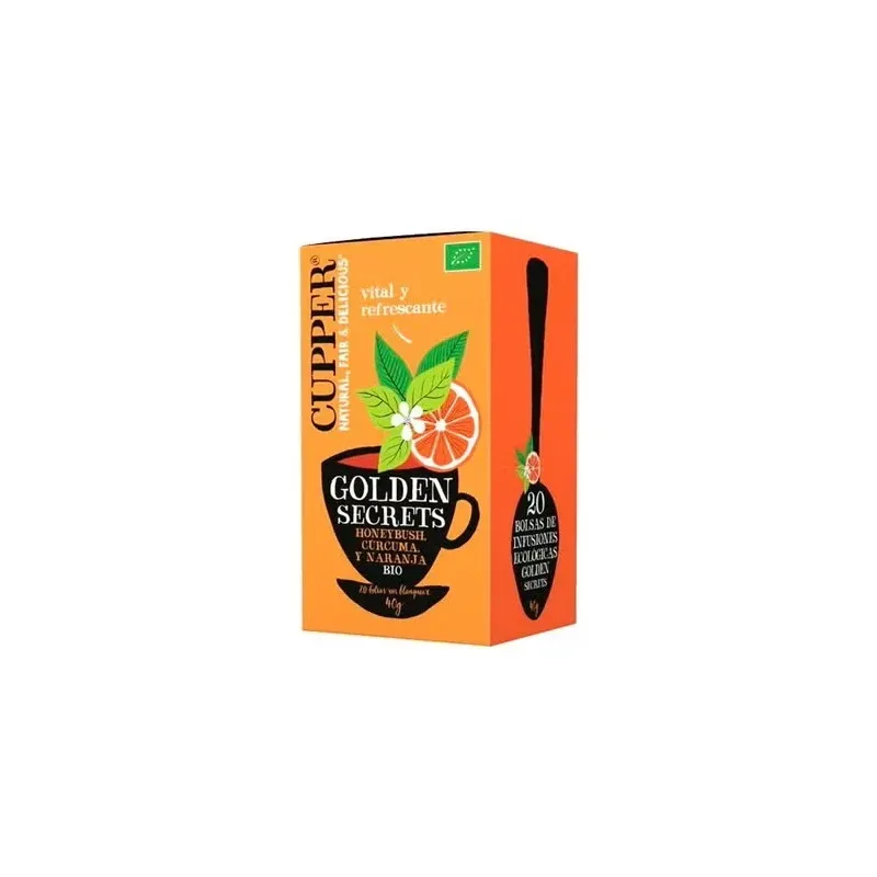 Cupper golden secrets infusion bio 20uds | Farmacia Barata
