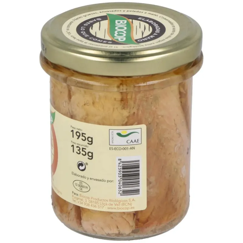 Biocop salmon filetes bio 195g | Farmacia Barata Biocop salmon filetes bio 195g | Farmacia Barata