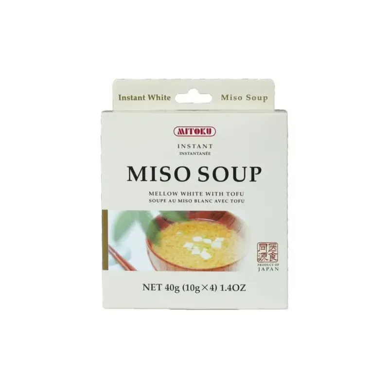 Sopa de miso y tofu instantanea 40gr. | Farmacia Barata