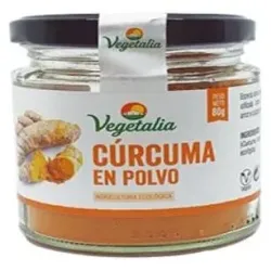 Vegetalia Cúrcuma Dust Bote, 80 g