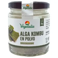 Vegetalia Alga Kombu en Polvo Bio, 80 g