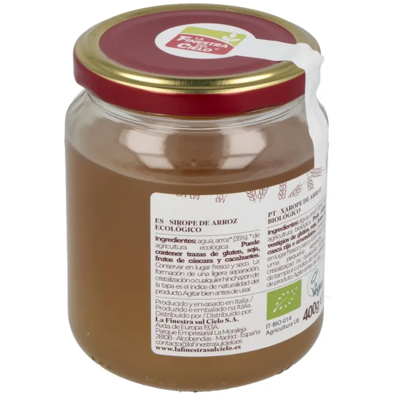 Finestra sul cielo sirope arroz 400g | Farmacia Barata