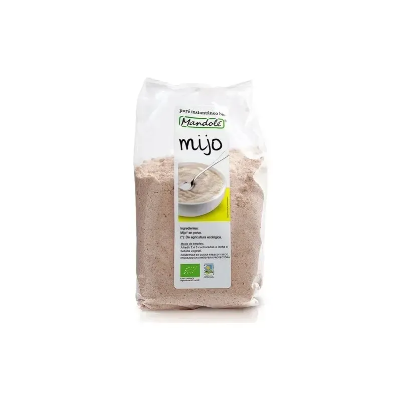 Pure de mijo instantaneo polvo 250gr. bio | Farmacia Barata