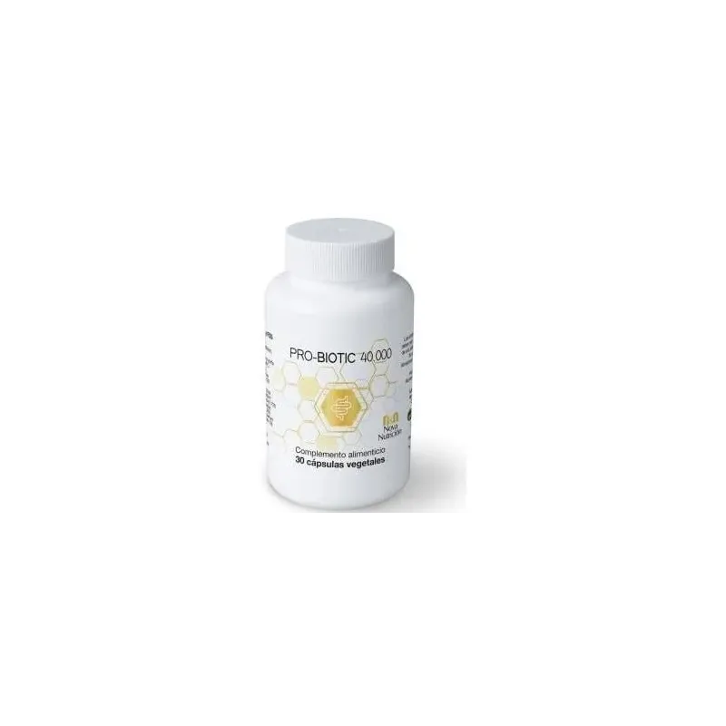 N y n nova nutricion pro-biotic 40.000 30caps | Farmacia Barata