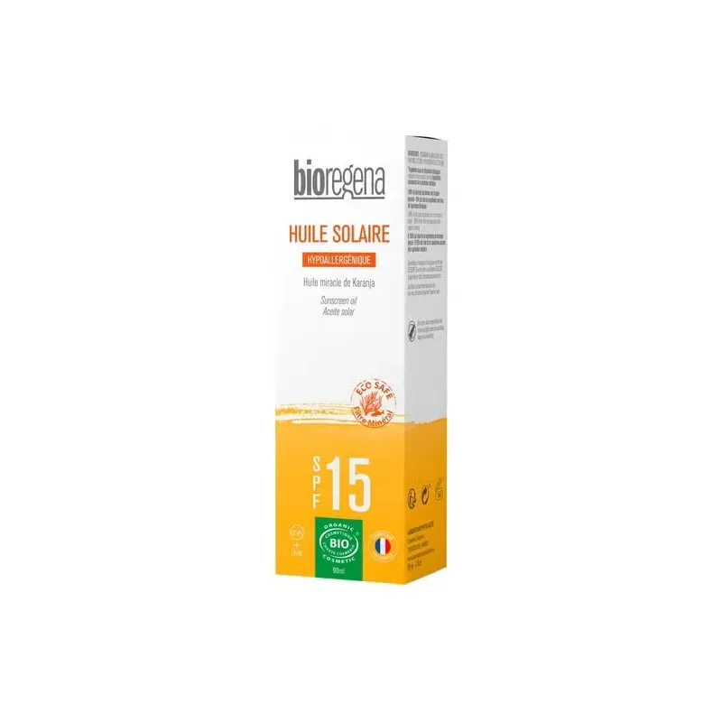 Aceite solar spf15 spray 90ml hipoalergenico. bio | Farmacia Barata