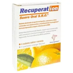 Recuperat-ion suero oral sabor limon 4sbrs.