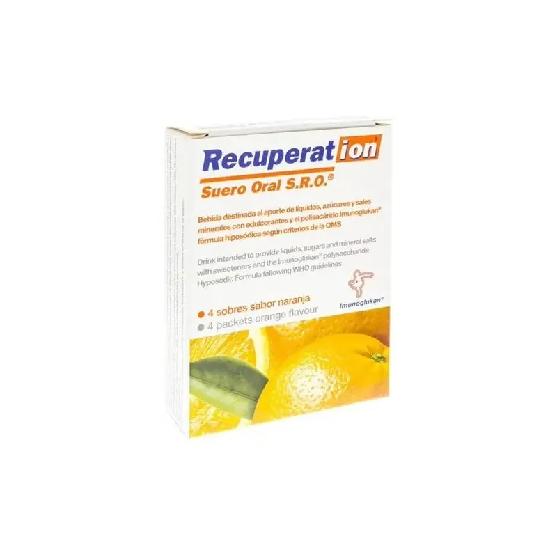 Recuperat-ion suero oral sabor limon 4sbrs. | Farmacia Barata