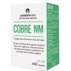 Nutricion Medica Cobre Nm, 60 cápsulas