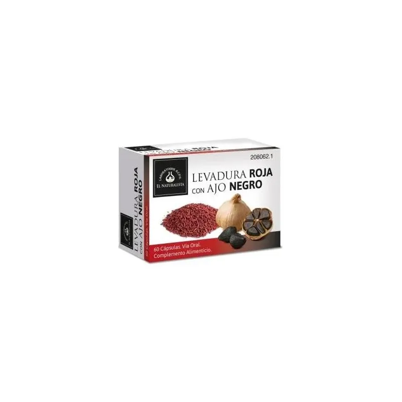 Levadura roja con ajo negro 60cap. | Farmacia Barata Levadura roja con ajo negro 60cap. | Farmacia Barata