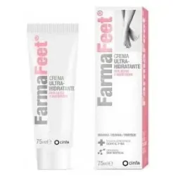 Cinfa farmafeet crema ultrahidratante pies secos y agrietados 75ml