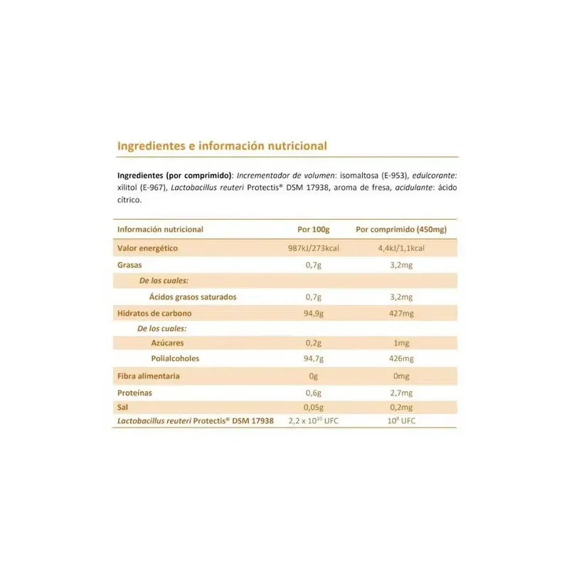 Casenbiotic fresa 30comp. | Farmacia Barata