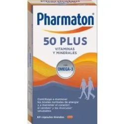 Pharmaton 50 Plus, 60 cápsulas