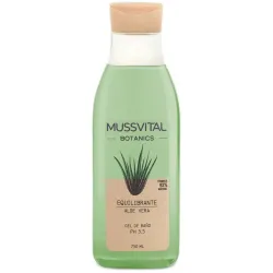 Mussvital botanics aloe vera bath gel 750ml