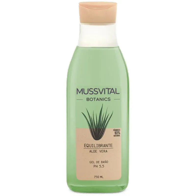 Mussvital botanics aloe vera bath gel 750ml | Farmacia Barata Mussvital botanics aloe vera bath gel 750ml | Farmacia Barata